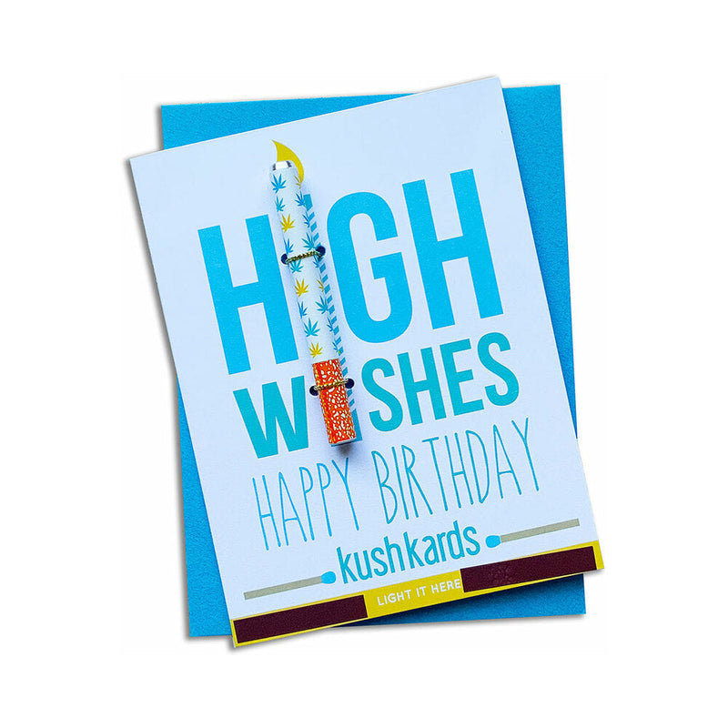 High Wishes Birthday One Hitter Kard