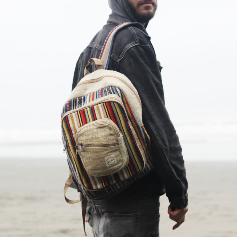 Core Hemp Large Backpack - ॐ Boho - Headshop.com