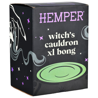 Hemper Cauldron XL Glass Water Pipe - 9.75" / 14mm F - Headshop.com