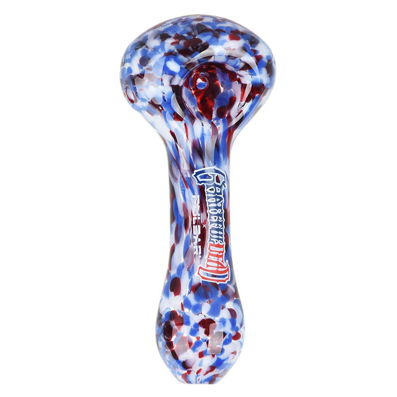 Grateful Dead x Pulsar Acid Rain Glass Spoon Pipe - 4.5"