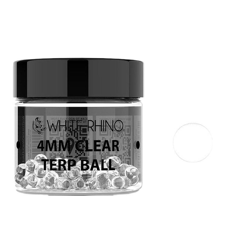 White Rhino Terp Balls | 4mm | 50ct Jar - Headshop.com