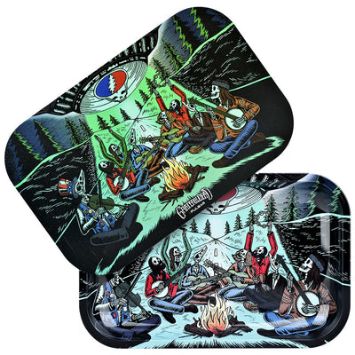 Grateful Dead x Pulsar Rolling Tray Kit | 11"x7" | Close Encounters - Headshop.com