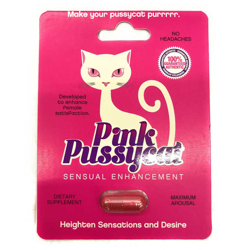 Pink Pussycat Female Sensual Enhancer 1ct pill  24ct