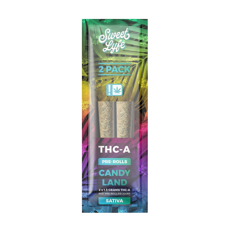 Sweet Lyfe THC-A Joints - 2 Pack Candy Land (Sativa) - Headshop.com