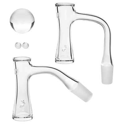 GRAV Hourglass Quartz Banger Set | 4pc | 14mm M