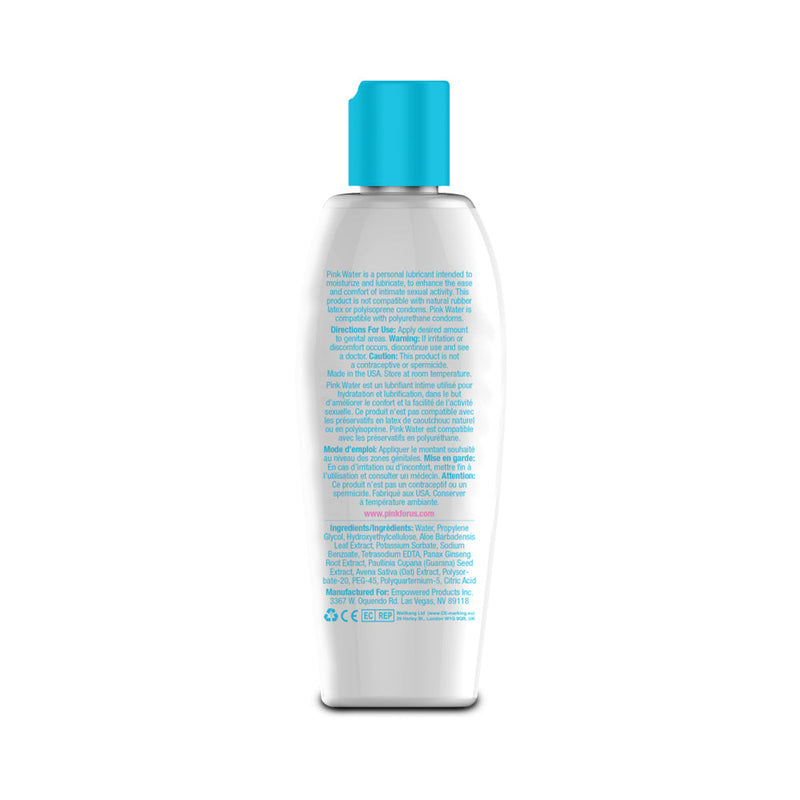 Pink Water Water-Based Lubricant 4.7 oz.