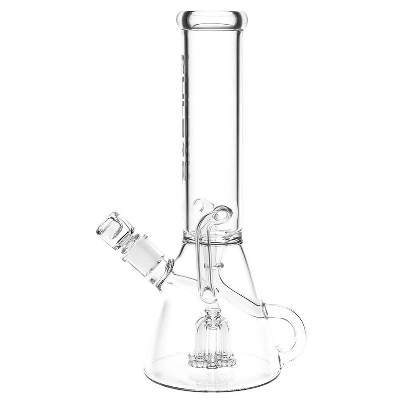 Pulsar Quad-Arm Mini Perc Recycler Beaker Water Pipe - 12"