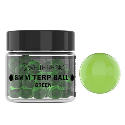 White Rhino Terp Balls | 8mm | 50ct Jar - Headshop.com