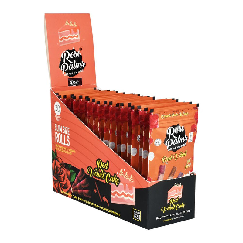 Rose Palms Rose Wraps | Slim | 3pc | 20pk