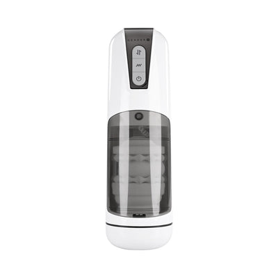 Gender X Get Your Stroke On Rechargeable Stroker TPE White