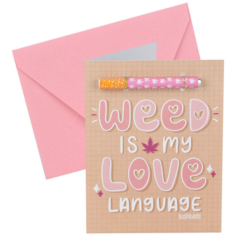 KushKards One Hitter Greeting Card