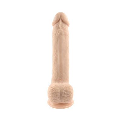 Selopa Natural Feel Flexskin Bendable Dildo with Moving Material 7 in. Light