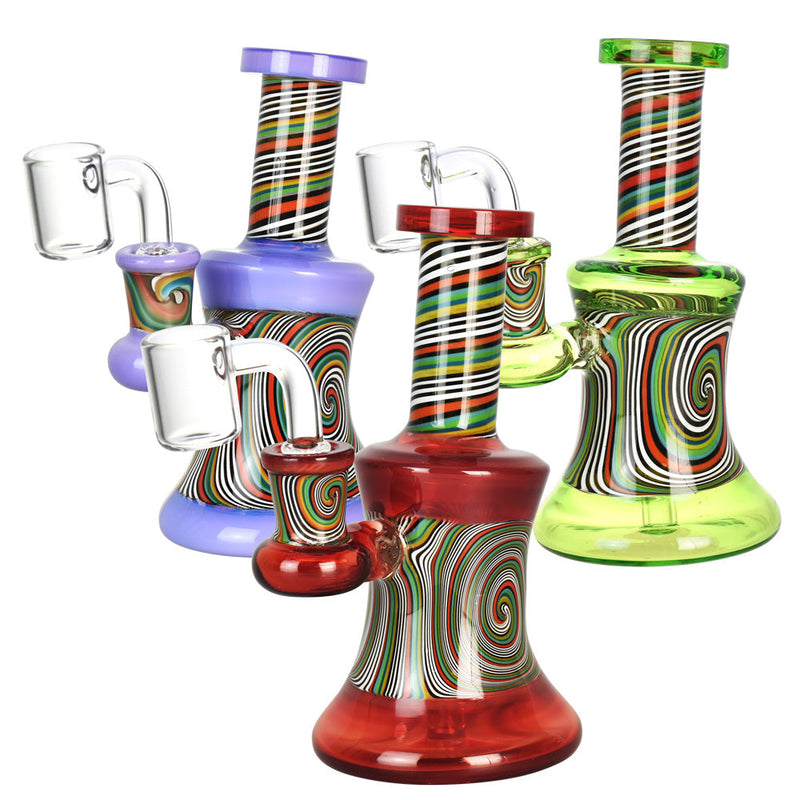 Hypnotic Mind Traveler Dab Rig - 5.75"/14mm F/Colors Vary - Headshop.com