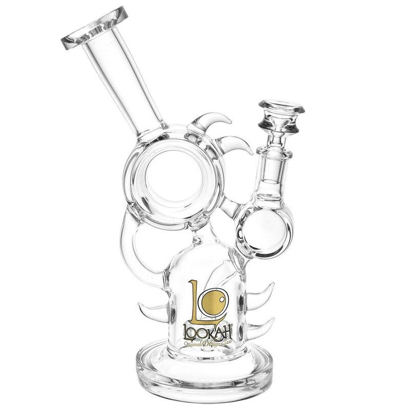 Lookah Glass Hedgehog Recycler Water Pipe | 9.75" | 14mm F - Headshop.com