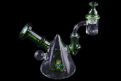 Space King Glass - 'Space Pyramid' Mini Rig - Headshop.com