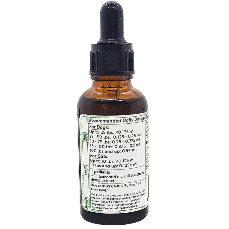 Pet Tincture 1000mg CBD | Carolina Cannabis Creations - Headshop.com