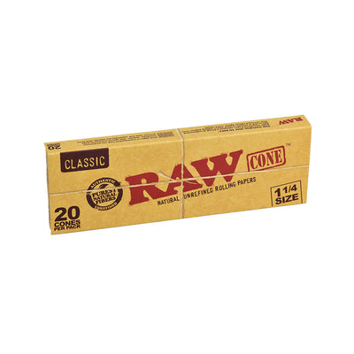 RAW Classic Cone | 20pk | 12pc Display - Headshop.com