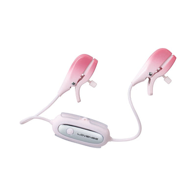 Lovense Gemini Bluetooth Rechargeable Vibrating Nipple Clamps