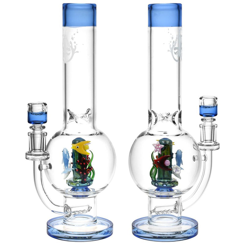 Pulsar Under The Sea Vase Glass Water Pipe - 11.75" / 14mm F - Headshop.com