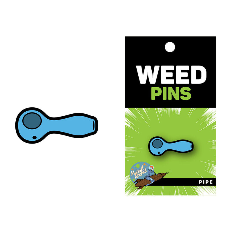 Weed Pin Blue Weed Pipe