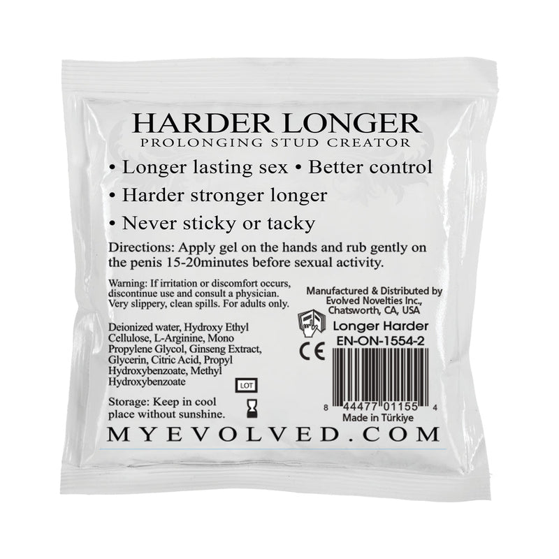 Evolved One Night Stand Harder Longer Male Enhancement Gel 2.5 ml Foil