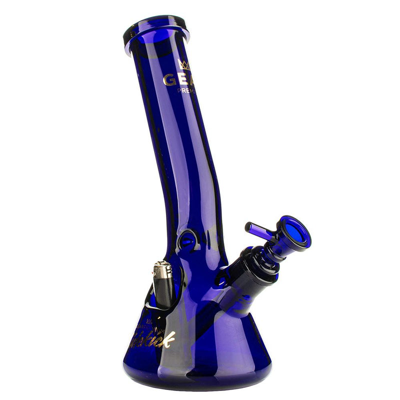 Gear Premium Sidekick Laid Back Glass Beaker Water Pipe | 12"