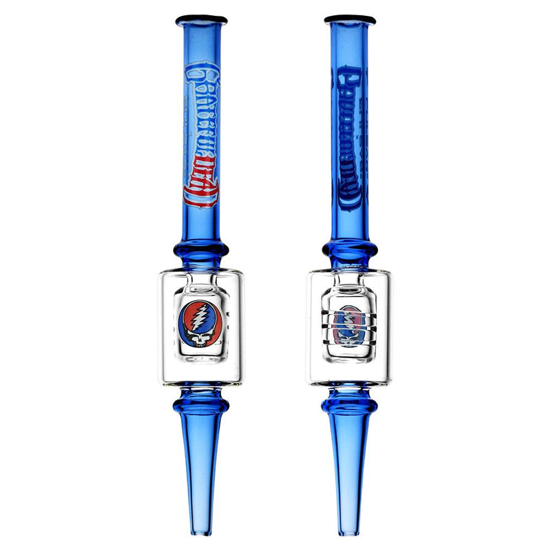 Grateful Dead x Pulsar Steal Your Face Dab Straw | 6.5" - Headshop.com