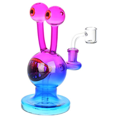 Snail Beastie Glass Dab Rig - 7.25" / 14mm F / Colors Vary - Headshop.com