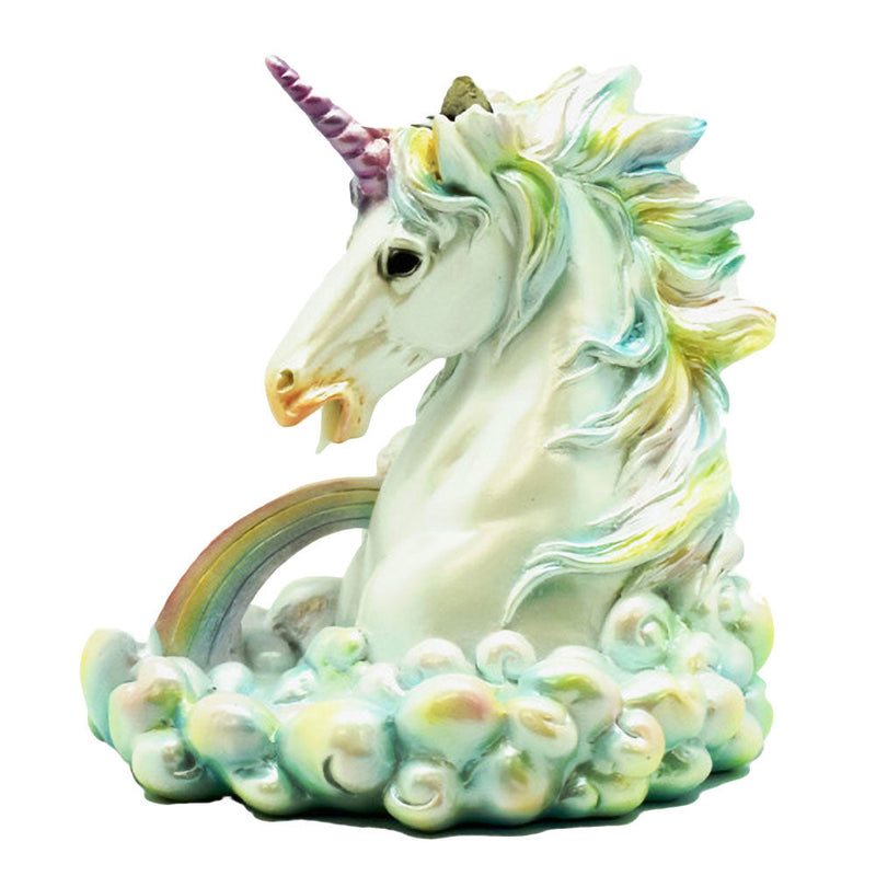 Cloud Breathing Unicorn Backflow Incense Burner - Headshop.com