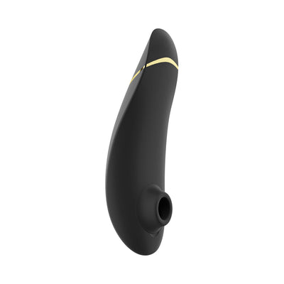 Womanizer Premium 2 Rechargeable Silicone Luxurious Pleasure Air Clitoral Stimulator Black