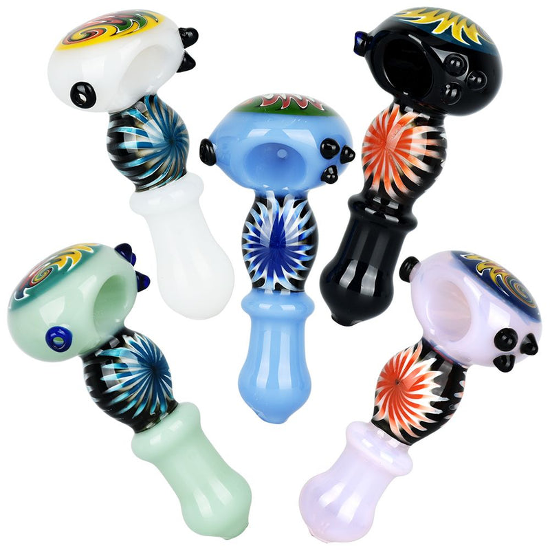 Intrinsic Flow Glass Spoon Pipe - 5" / 10ct - Headshop.com