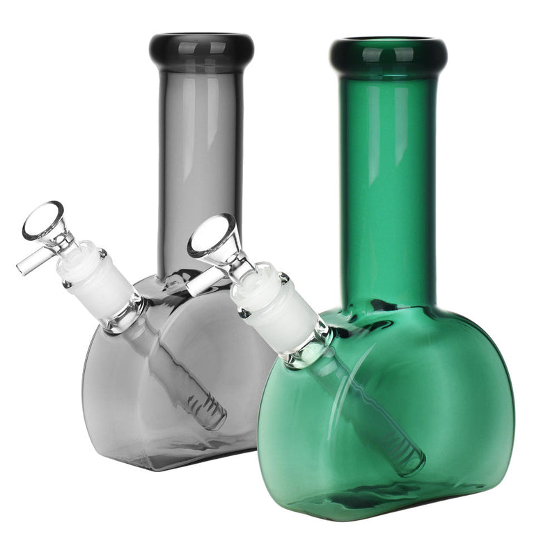 Fish Tank Beaker Water Pipe - 8.25" / 14mm F / Colors Vary - Headshop.com