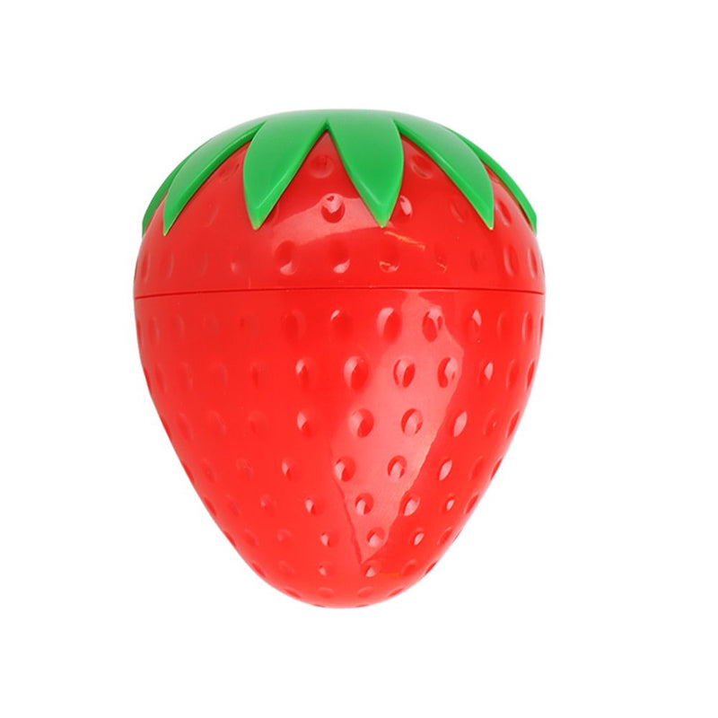 Strawberry Plastic Storage Jar - 3"