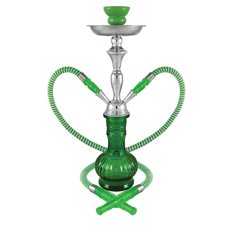 17" Versailles 2-Hose Premium Hookah - Colors Vary - Headshop.com