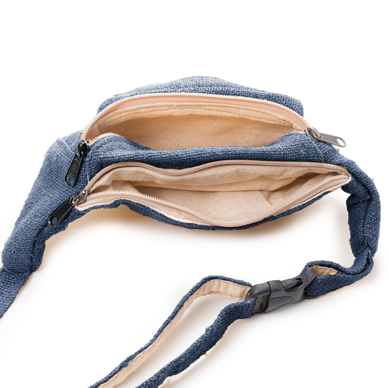 Core Hemp Fanny Pack - Himal Blue - Headshop.com