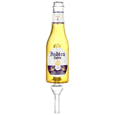 Dabtized Beer Burner Bubbler Dab Straw | 10mm F | 7.75" - Headshop.com