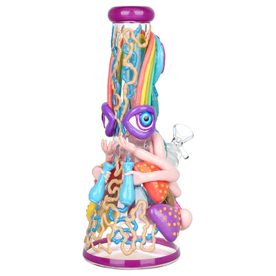 Pulsar Artist Series Glow Beaker Water Pipe | 9.5" | 14mm F - Headshop.com