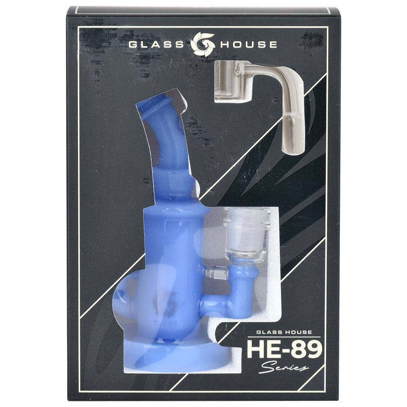 Glass House Mini Incycler Dab Rig - 5.75" / 14mm F / Colors Vary