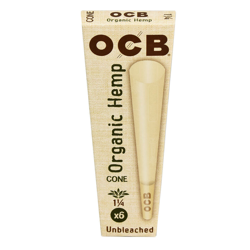 OCB Organic Hemp Cones | 32pk Display - Headshop.com