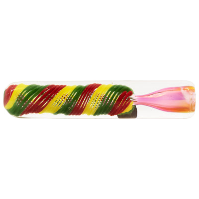 LA Pipes The "Rasta Twister" Chillum Pipe - Headshop.com