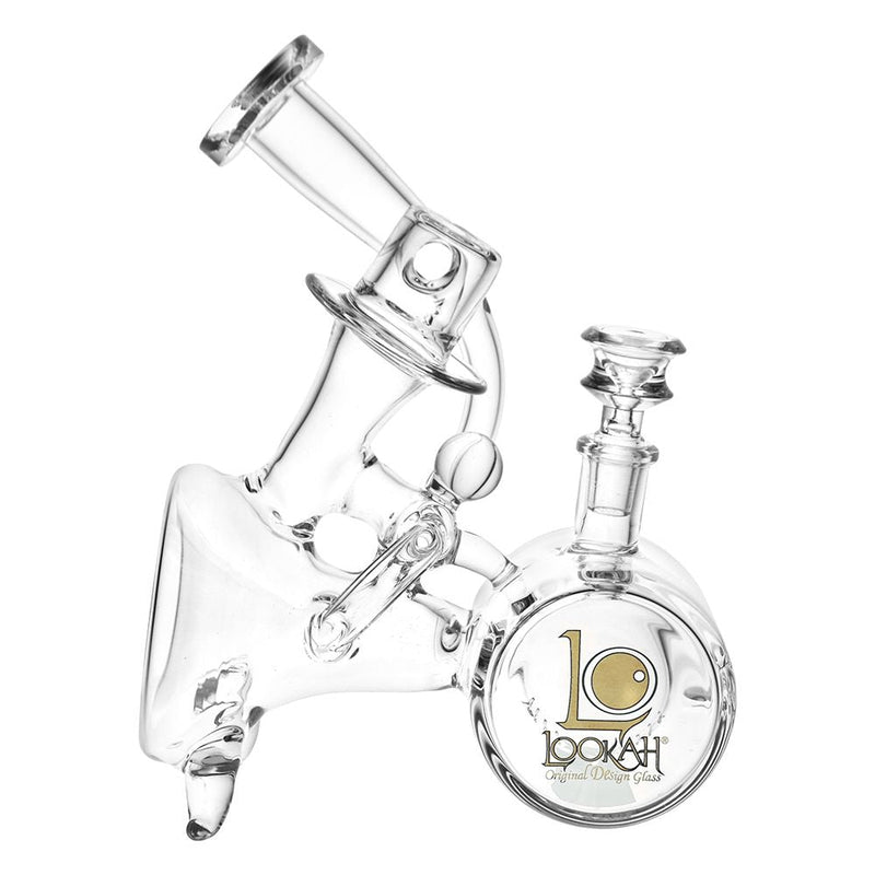 Lookah Glass Loud Speaker Recycler Water Pipe - 8.5" / 14mm F - Headshop.com