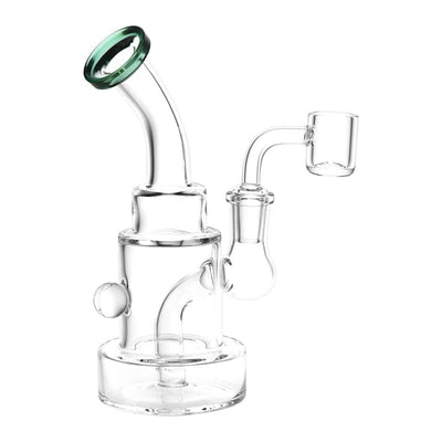 Beauty In Simplicity Glass Dab Rig - 6.25" / 14mm F / Colors Vary - Headshop.com