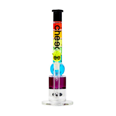 Cheech Glass 18" Rainbow Glycerin Water Pipe - Headshop.com