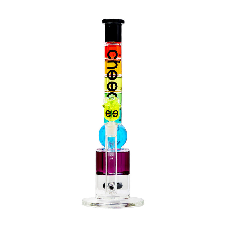 Cheech Glass 18" Rainbow Glycerin Water Pipe - Headshop.com