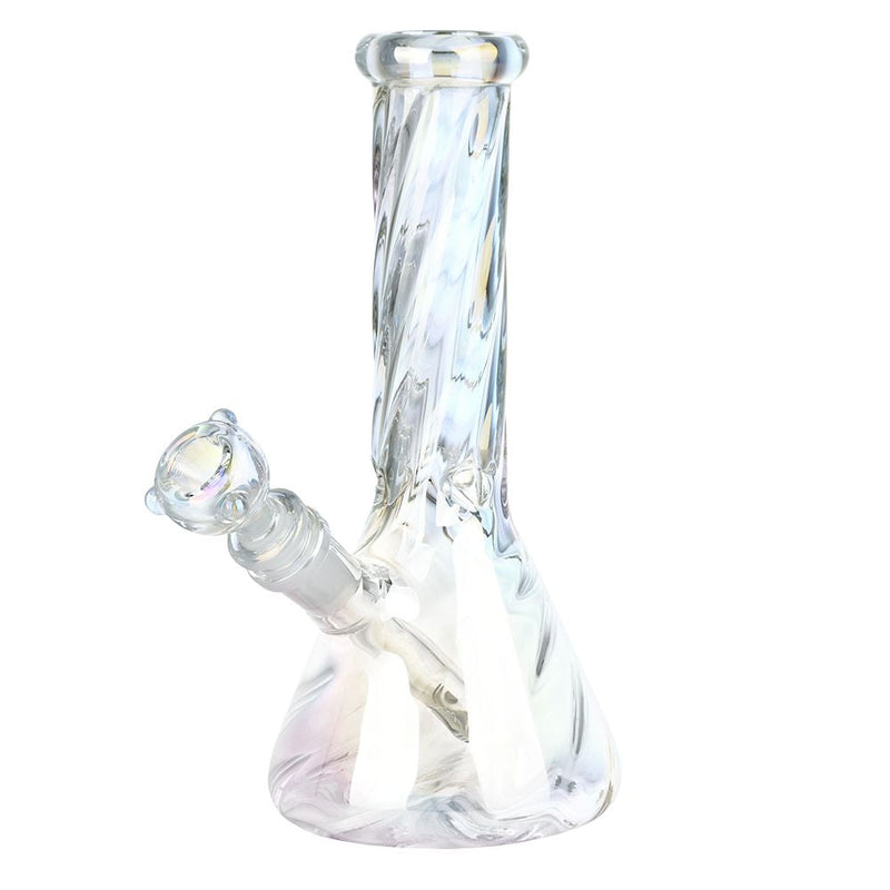 A Positive Twist Beaker Glass Water Pipe - 8.5" / 14mm F - Headshop.com