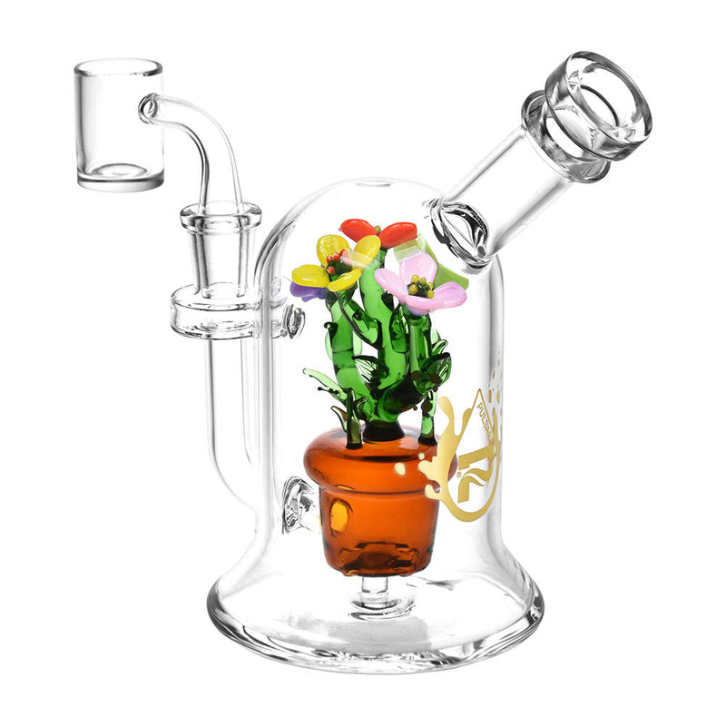 Pulsar Pretty Flowers Dab Rig - 6.5" / 14mm F - Headshop.com