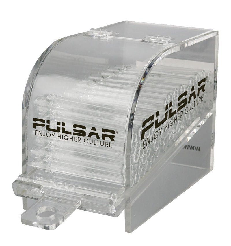 100PC DISPLAY - Pulsar Chillum in Dispenser - Clear - Headshop.com