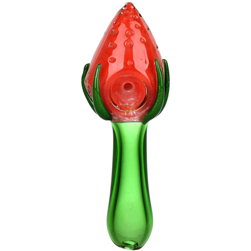 Strawberry Remedy Glass Hand Pipe - 5" - Headshop.com