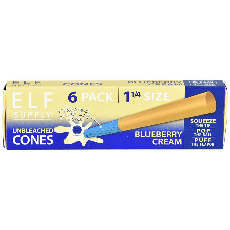 ELF Unbleached Flavor Pop Pre-Rolled Cones | 1 1/4 | 6pc | 20pk - Headshop.com