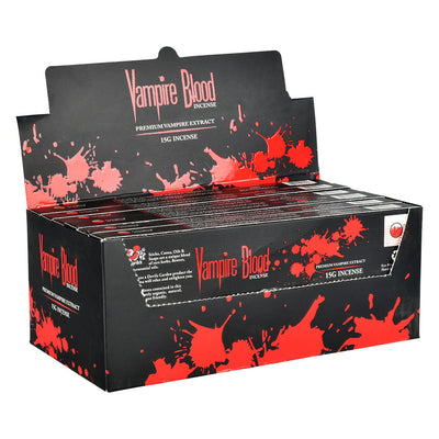 12PC DISPLAY - Vampire Blood Incense Sticks - 15g - Headshop.com